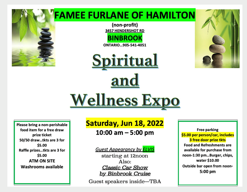 A Clear Sphere at the Spiritual & Wellness Show at Famee Furlane of Hamilton in Binbrook June 18, 2022